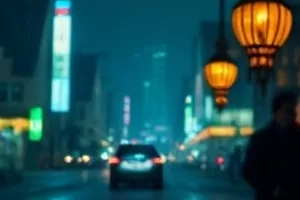 《木星来信》剧照，夜空中明亮星点下的观测台