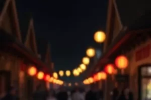 《第七号站台》剧照，空无一人的站台与长椅上的行李